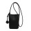 Chic mini crossbody telefontaske til kvinder Black 1