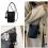 Chic mini crossbody telefontaske til kvinder Black 2