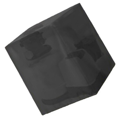Wetterfeste Wasserpumpenabdeckung - Schwarz  S 2