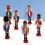 6Pcs Nutcracker Soldier Ornaments, Christmas Tree Decorations 5