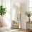 Gold 162×50cm Arched Full Body Floor Hanged Mirror 1