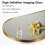 Gold 162×50cm Arched Full Body Floor Hanged Mirror 6