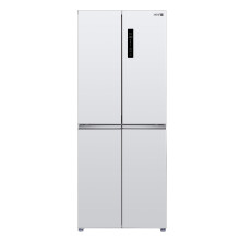 HYE 394L Frost Free American Fridge Freezer, White