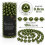 Pine Green Christmas Bead Garland 10M 4