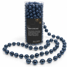 Night Blue Christmas Bead Garland 10M