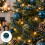 Night Blue Christmas Bead Garland 10M 3