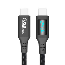 USB-C-zu-USB-C-Kabel: 240 W, 480 Mbit/s Datenübertragung 1 m