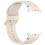 Silikone rem til Samsung Galaxy Watch 8 Beige 1