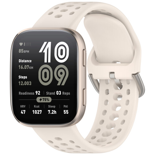 Silikone urrem til Amazfit Bip6 (A2435) Gold 1