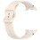 Silikone rem til Samsung Galaxy Watch 8 Beige 3