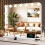 50x40cm Make-up Mirror with 15 Dimmable LEDs, USB 1