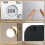 58x46cm Make-up Mirror with 15 Dimmable LEDs ,USB 6