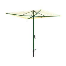 Hills 115544 Supadry Hoist Rotary Dryer - 4-Arm, 60m Line, Ground Spike, Galvanised Steel (HLS115544)