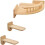 Wall-Mounted Cat Scratching Hammock Shelves – Solid Wood Steps for Indoor Cats & Kittens 1