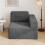 Corduroy Modular Sofa | Cloud-style Sectional Sofa Right Seat Fluffy Memory Foam Cushions 8