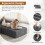 Corduroy Modular Sofa | Cloud-style Sectional Sofa Middle Seat Fluffy Memory Foam Cushions 6