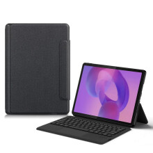 2 az 1-ben érintőpados billentyűzet tok kompatibilis a Lenovo Yoga Tab Plus 12.7 hüvelykes - Fekete