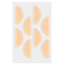 Schuim Neuskussentjes D-Vorm, Huidskleur, 10-Pack - Antislip, Drukverlichting