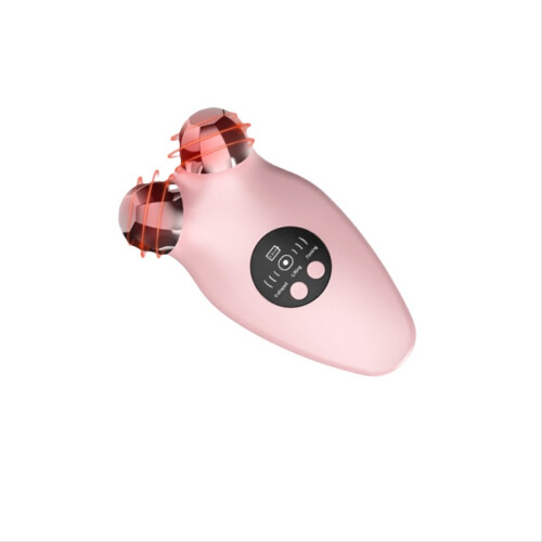EMS Microcurrent Ansigtsløftende Massager - Skønhedsinstrument til Hjemmebrug Pink 2
