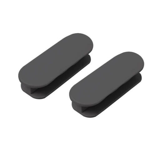 2-Pack No Drill Adhesive Cabinet Drawer Handles - Easy Install Pulls