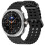 Bracelete Oceano de Silicone Compatível com Samsung Watch8 e Watch8 Classic Black 3