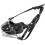 Adjustable Metal Dog Muzzle – Basket Muzzle for Large Dogs, Quick-Release Leather Strap 2