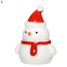 3pcs Christmas Gift Box Figurine Miniature Toy for Party
