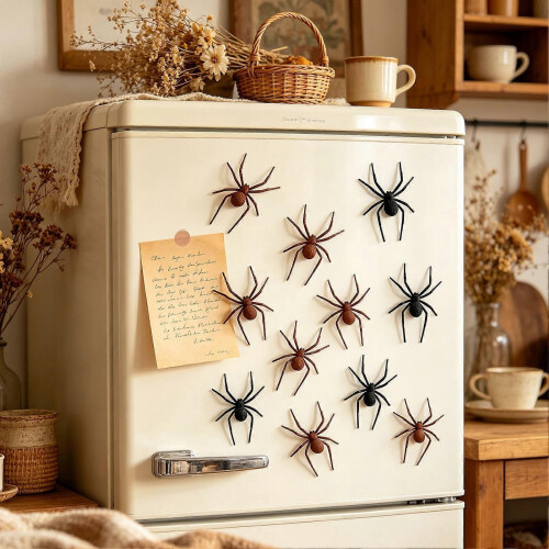 Creepy Spider Magnet – 3D Decorative for Halloween Party 2