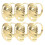 Halloween Table Decoration Pumpkin Napkin Ring for Dining 6Pcs 3