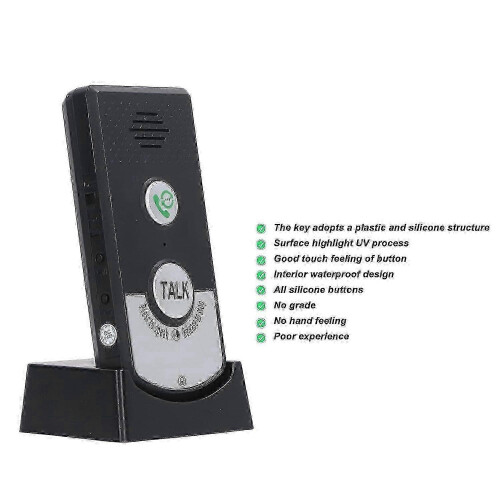 Wireless Intercom Unit, User Friendly Long Range Intercom Systems, Wireless Voice Intercom with 2 Way Call, Application for Home, 1