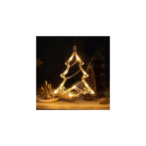 (Christmas tree) Novelty Christmas Window Decoration Hanging Lights