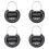 4X Electronic Time Lock Timer Lock Container Multi Function Time Lock Bin for Toys Black 1