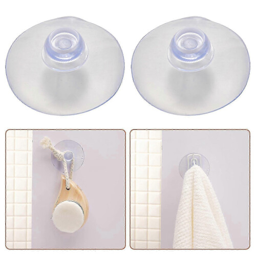 100pcs 40mm Clear Suction Cup gull Mushroom Head 1