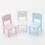 Set di 3 pezzi composto da tavolo e sedia per bambini, giocattolo (modello nuovo), pyc 3