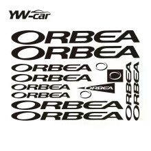 Unike 1 sett ORBEA sykkelrammeklistremerker - MTB/landeveissykkel DIY-dekor | 32 cm 20 cm vinylklistremerker for tilpasning av
