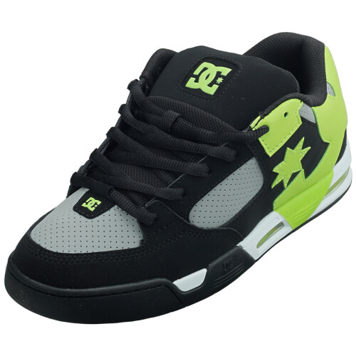 (8.5) DC Shoes Command Mens Trainers in Black Grey Green