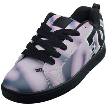 (10.5) DC Shoes Court Graffik Mens Trainers in Pink Black