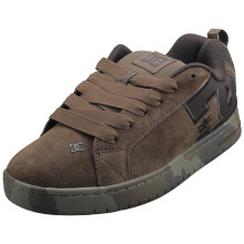 (7.5) DC Shoes Court Graffik Se Mens Trainers in Dark Brown
