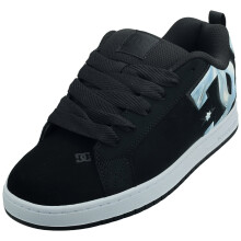 (10.5) DC Shoes Court Graffik Mens Trainers in Black Blue