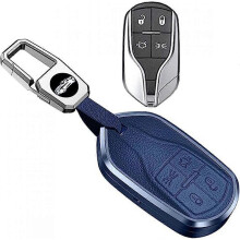 Etui na kluczyk kompatybilne z Maserati Levante GT Quattroporte Metalowy futerał na klucze Stylowy uchwyt na klucze