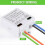 Transformator LED 12V/DC, mini transformator 0-10W, zasilacz, transformator elektroniczny do diod LED 12V 4