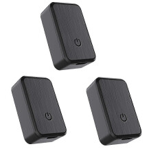 GF08 Mini GPS Tracker for Car,Pets&Kids - Real-Time Anti-Lost Locator 3pcs