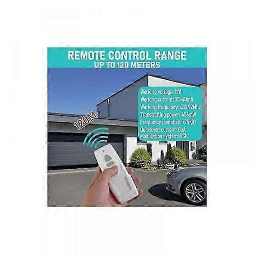 Roller blind remote control 1810630, 433.92 MHz Universal Grinds, easy to use 2