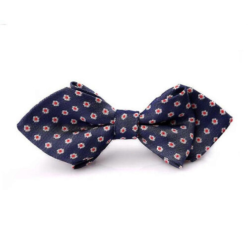Stylish Dacron Pet Bow Ties 2Pcs Random Pattern Decoration for Cat Dog