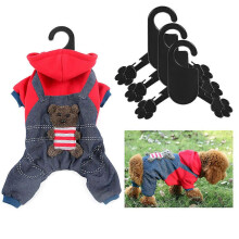 Ueetek 10 Pack Pet Clothes Hangers for Dog Cat Apparel Hanging Rack