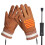 USB Electric Heated Ski Gloves Touchscreen Windproof Waterproof Outdoor Cold 1