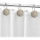 Boho Knots Shower Curtain Rings Hooks Home Decorative Bathroom Set 2