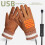 USB Electric Heated Ski Gloves Touchscreen Windproof Waterproof Outdoor Cold 5