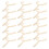 Pet Dog Clothes Storage Rack 40-Piece Plastic Hanger Organizer 5
