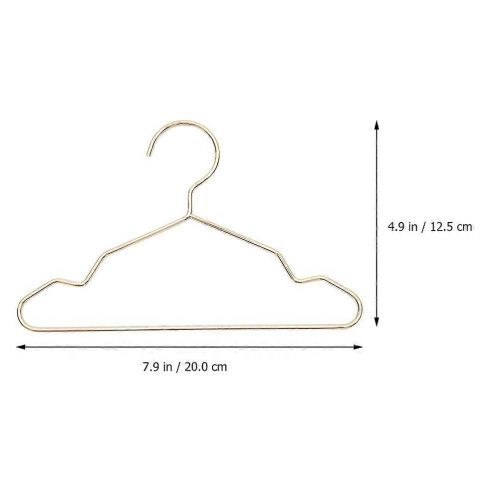 4 Pack Pet Clothes Drying Hangers Storage Set for Iron Hooks 1